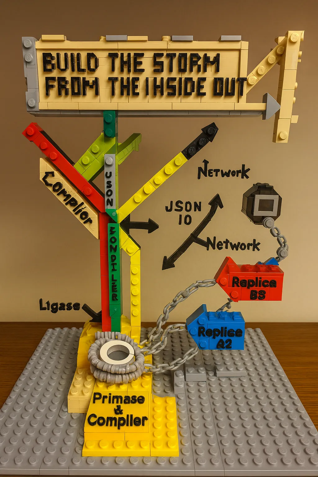 Lego Digital Mitosis Replication
